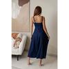 Neues Hosenträger-Kleid Sommermode Sexy Rückenfrei Ärmellos Denim-Kleid für Damen