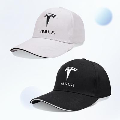 Bestickte Baseballkappe Verstellbare Lässige Sportkappe Für Tesla Model 3 Model S Model X Model Y Cybertruck Roadster SpaceX