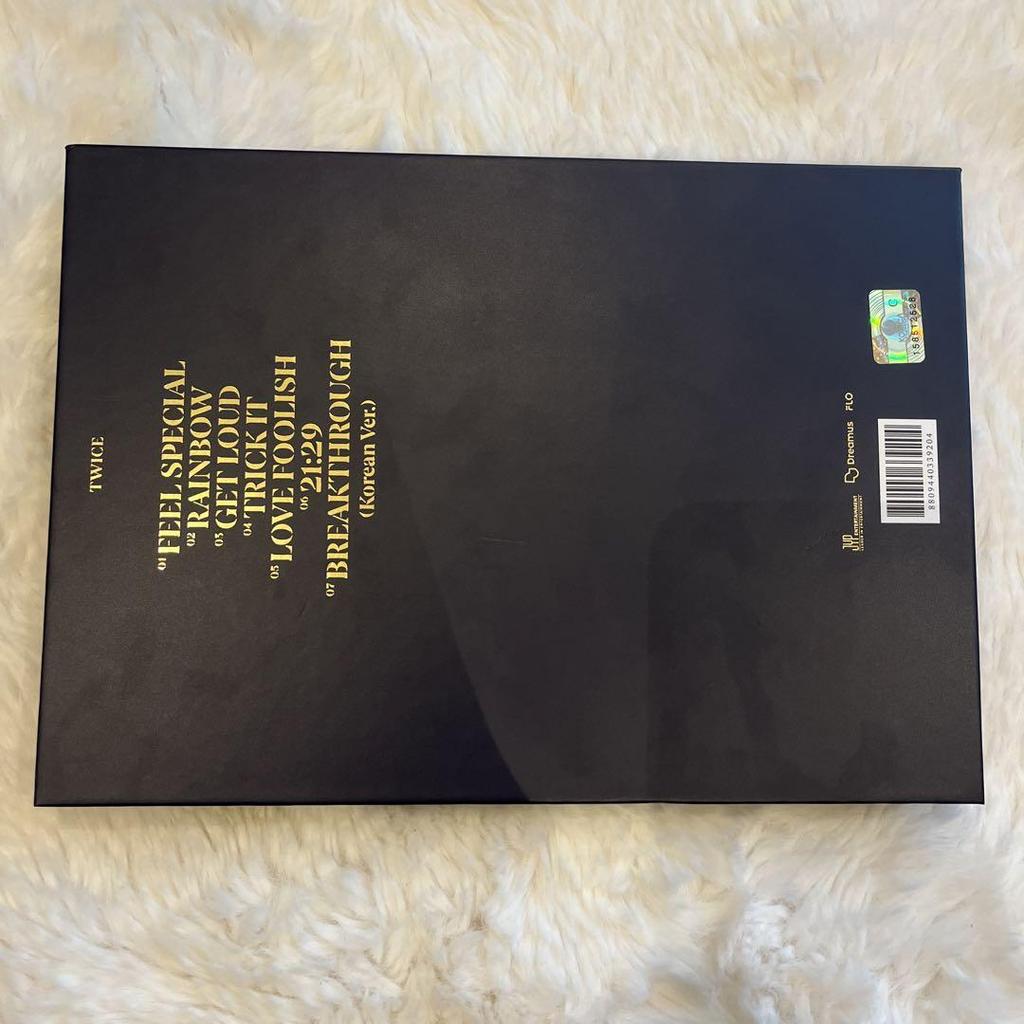 [USED] TWICE Album Feel Special Bver Bonus Trading Card Included