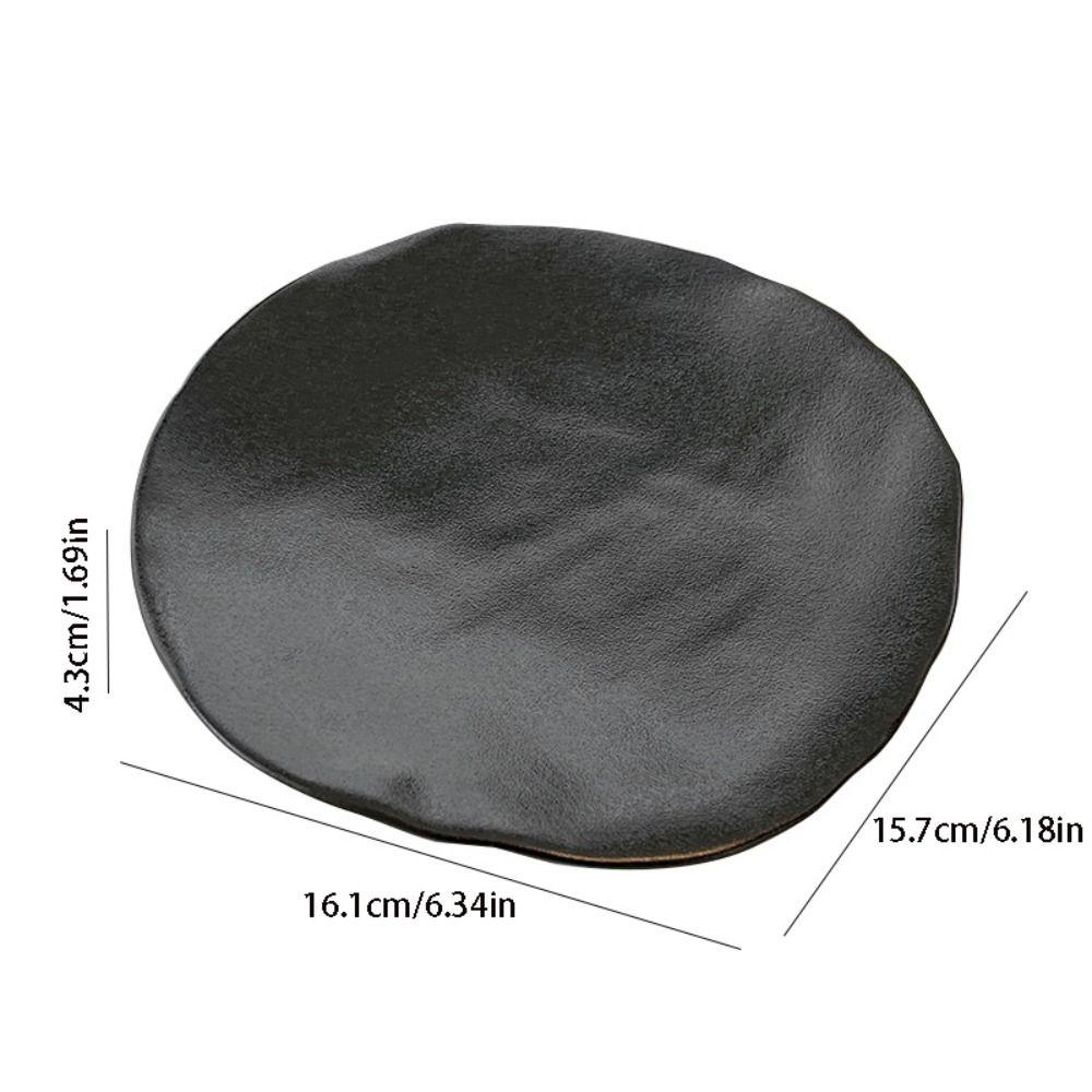 Creative Jewelry Storage Tray Ceramic Storage Plate Desktop Ornament Jewelry Display Rack  Dessert