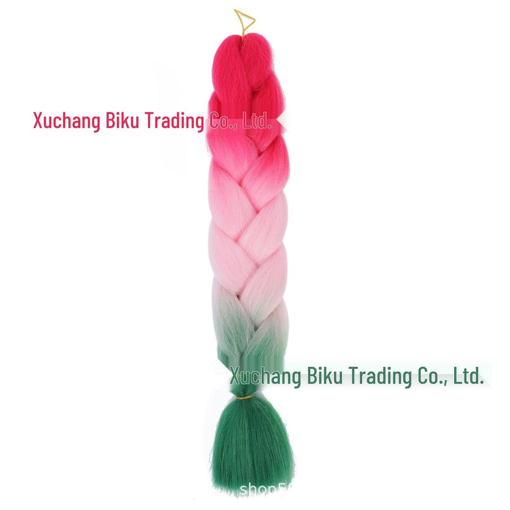 Three, Four, Five-Color Gradient High-Temp Fiber Jumbo Braid Material