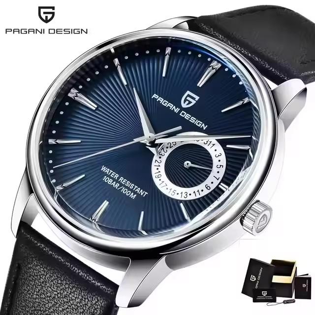 PAGANI DESIGN New Fashionably Simple Men Watch Top Brand Luxury Quartz Watch Men Leather Waterproof Sports Watches For Men