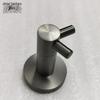 60 Series Model 304 Stainless Steel Wall-Mounted Towel Rack with Mirror Finish & Towel Ring