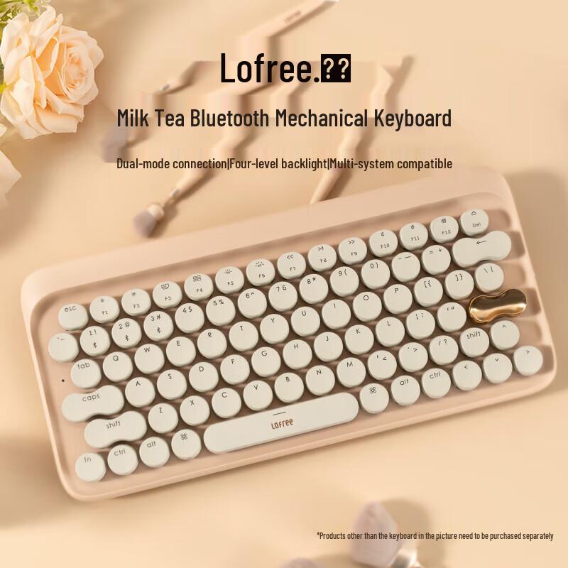 Lofree Dot Wireless Bluetooth Mechanical Keyboard