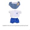 Doll Outfit Set with Top And Pants for Kids Birthday Celebration DIY Dress Up Hat