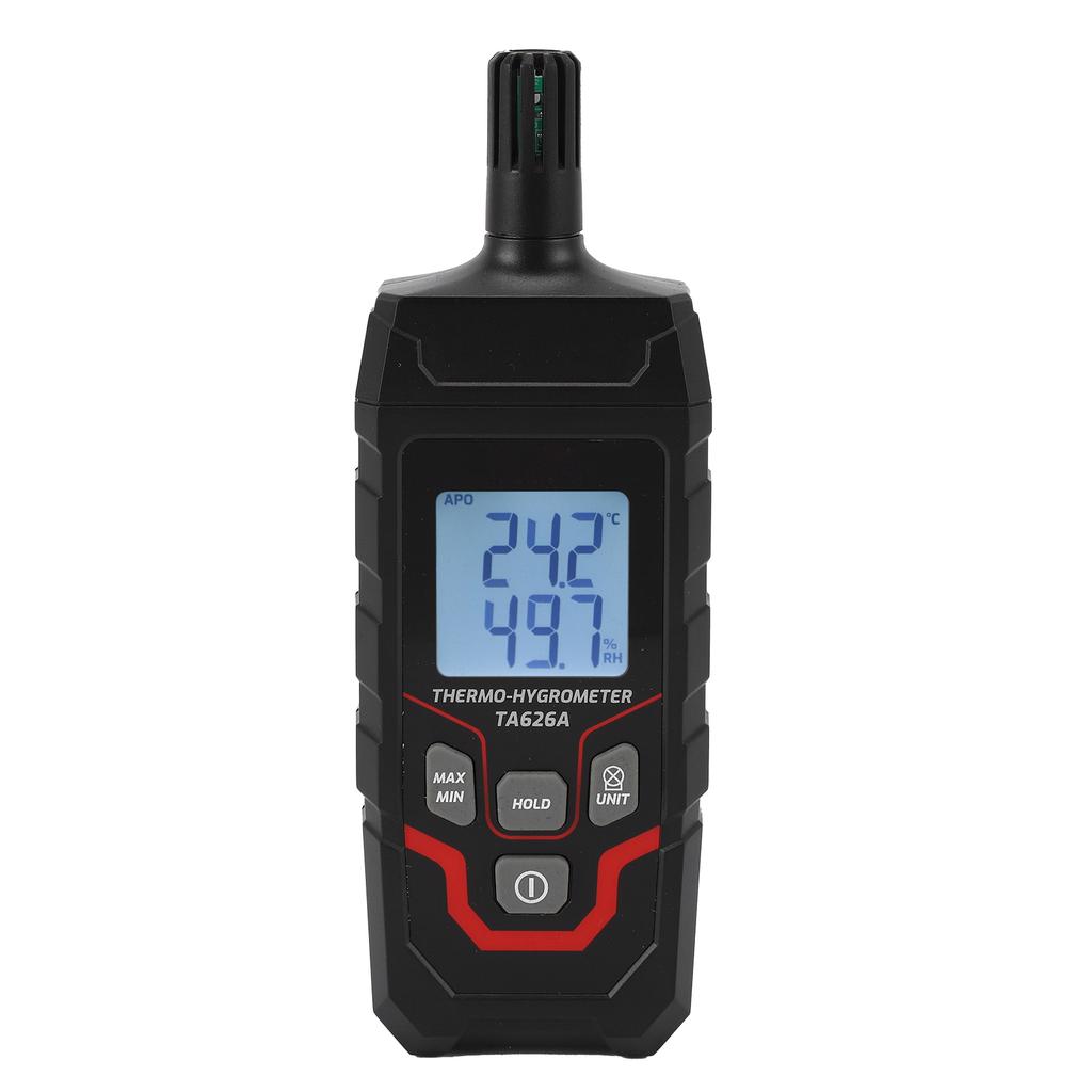 Digital Hygrometer Thermometer Dew Point Wet Bulb Ambient Temperature and Humidity Meter