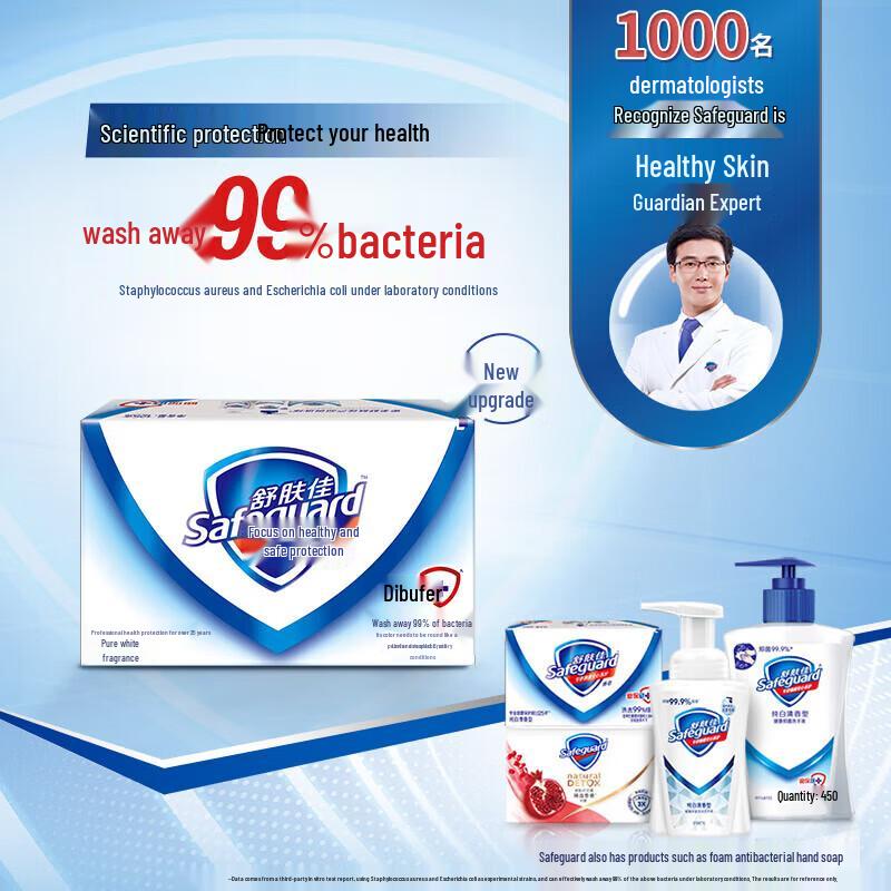 Safeguard Pure White & Lavender Shower Gel & Soap Special Pack