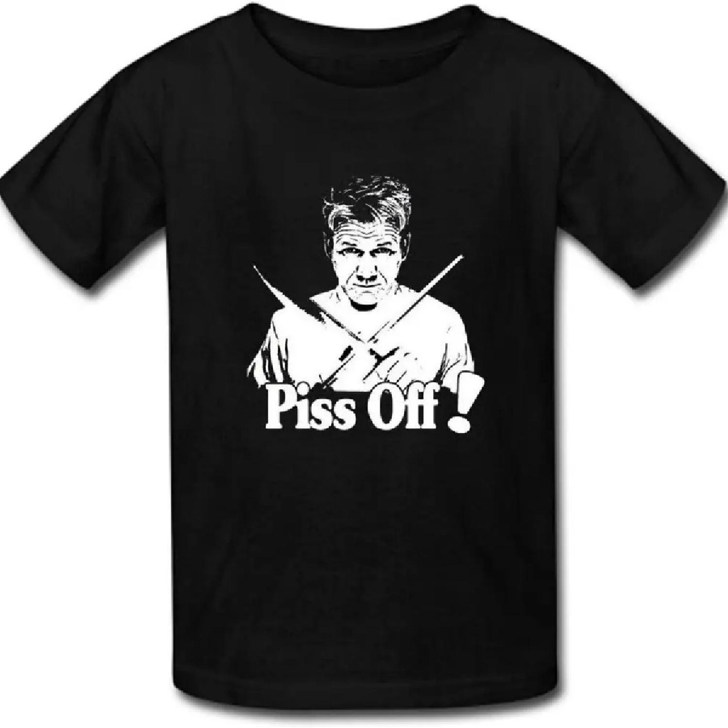 

Booster Mens custom Gordon Ramsay Hells Kitchen t shirt cotton short sleeve shirts for men L Black,Crew T-shirt S