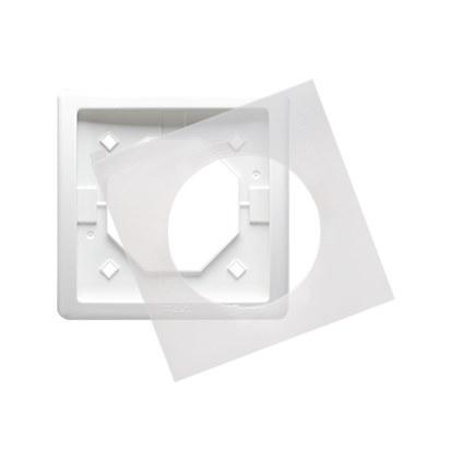 Single frame IP44 BMR1B/11 Basic module white