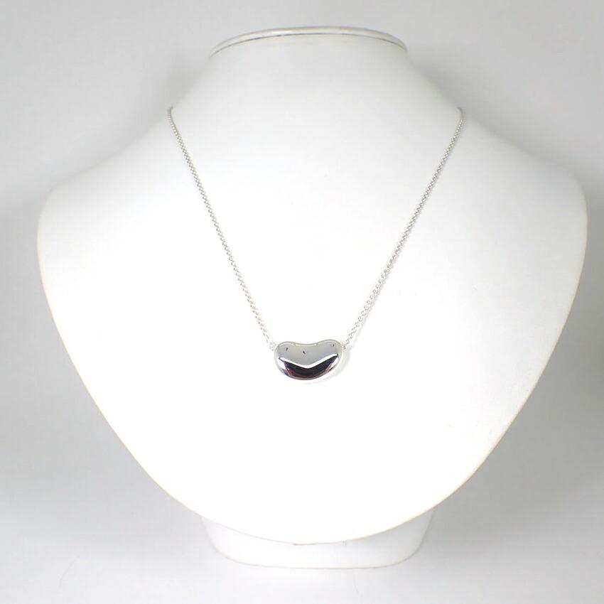 [Used] TIFFANY/Tiffany 925 Bean Pendant/Necklace/j111-86