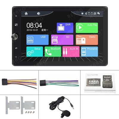 Autós Android MP5 lejátszó 10,4 hüvelykes 360 cserélhető képernyő sztereó rádió audio GPS antenna DVR kamera autós kiegészítők univerzális