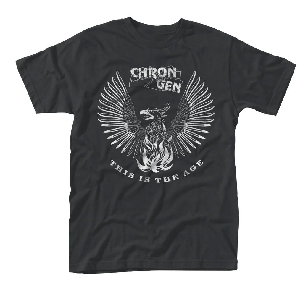 Chron Gen Band THIS IS THE AGE Tee Shirt Black Unisex S-2345XL EM1412