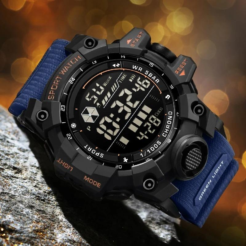 Digital Watches for Man Waterproof Outdoor Sports Luminous Date Fashion Simple Multifunction Men Electronic Watch