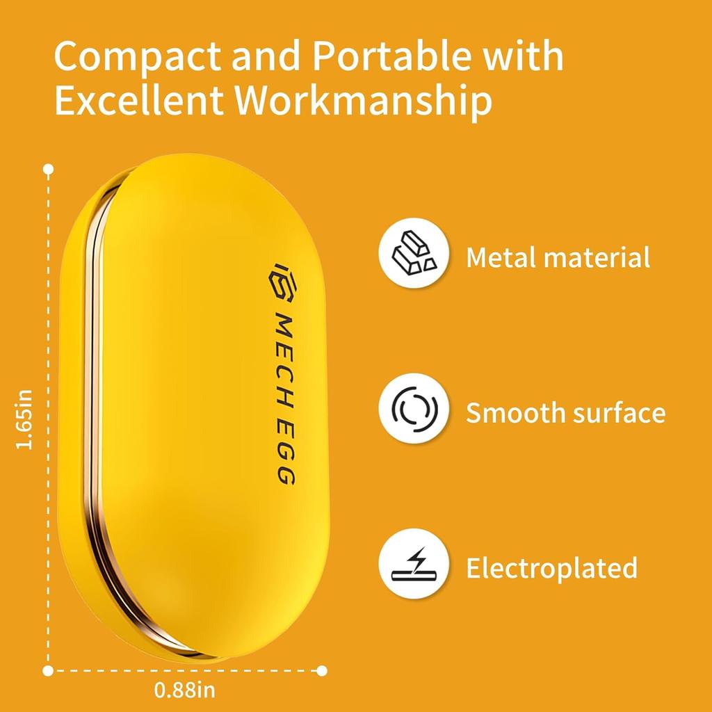 Fidget Mech Uovo Slider da Dito Fidget EDC Uovo Sensoriale Metallo Ufficio Giocattoli Fidget per Giocattoli da Scrivania Esecutiva Adulti Alleviare lo Stress ADHD/Autismo