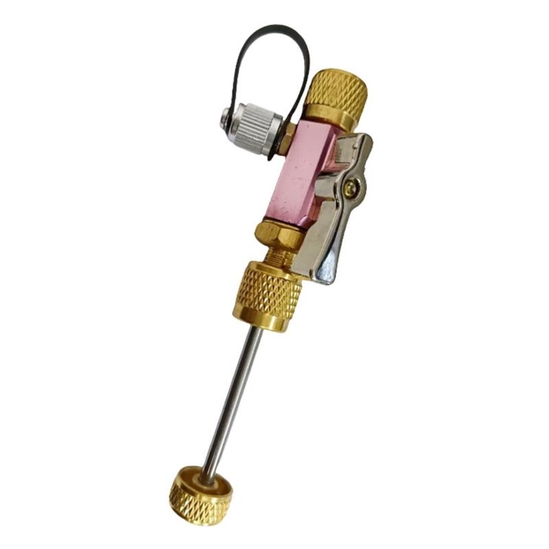 

5/16in Female 1/4in Male Valves Cores Removal Tool Handheld Disassembly Tool for R410A Car Accessories Enduring 1