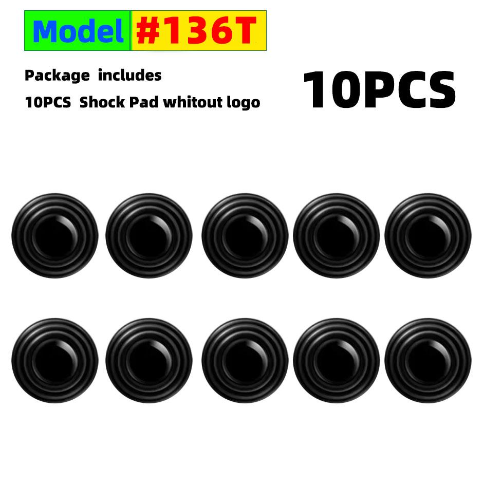 

10Pcs or 20Pcs Door Silicone Anti Shock Pad Universal Trunk Sound Insulation Thickening Cushion Stickers Anti Scratch Gaskets