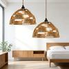 Ručně pletené vintage stínidla závěsných lamp