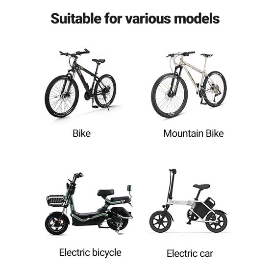 Bike Rearview Mirror Foldable 360 Degree Rotation Convex Acrylic High Strength Handlebar Mirror