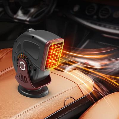 Hipacool przenośny grzejnik samochodowy 12V / 24V wentylator na gorące powietrze do samochodu ciężarowego zimowy podgrzewacz szyb ogrzewacz dłoni podwójny tryb chłodzenia i ogrzewania