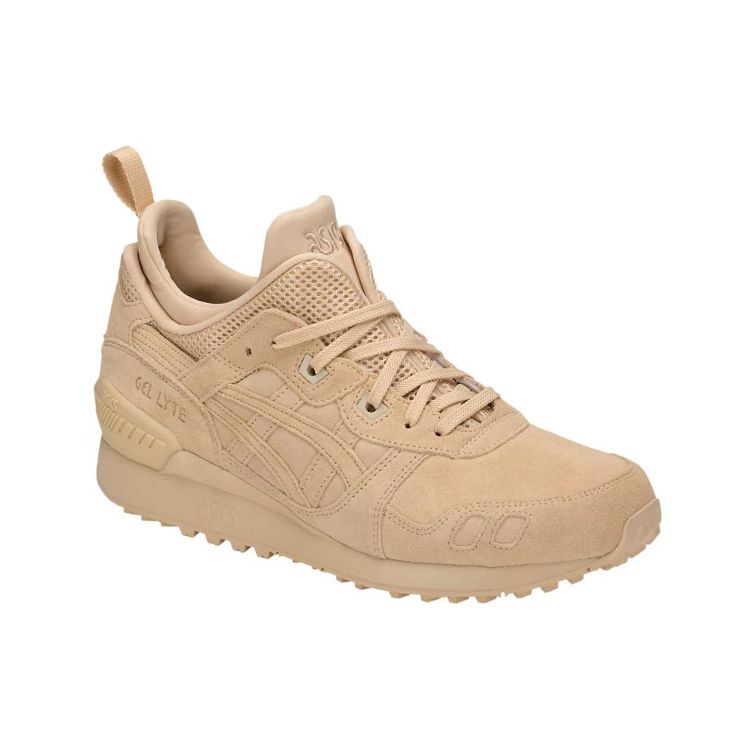 Asics Gel-Lyte Mt Sports Mid-Top Marathon Running Shoes Unisex Running Shoes Brown Yellow H8J1L-0505