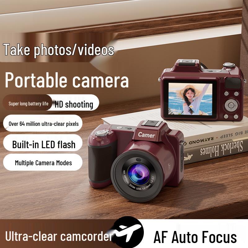 New 5K HD DSLR Camera with 16X Zoom Optical Lens