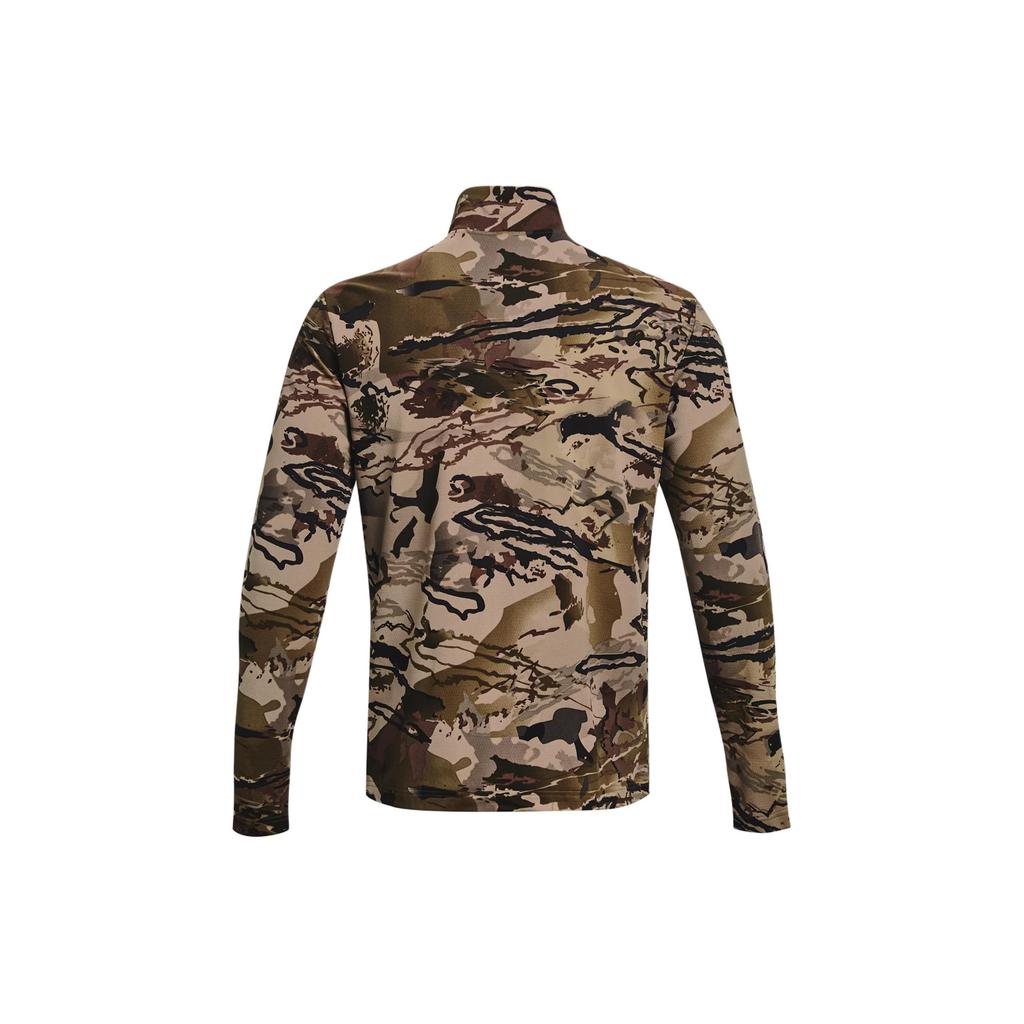 Under Armour UA Sprint Camouflage Print Stand Collar Long Sleeve Jacket Men Jacket Matcha 1372597-989