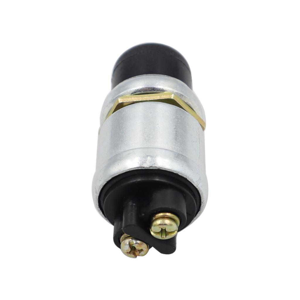 Instantly Engine Start Push Button Switches Modern Automotive Design Aluminum Rubber Construction Universal