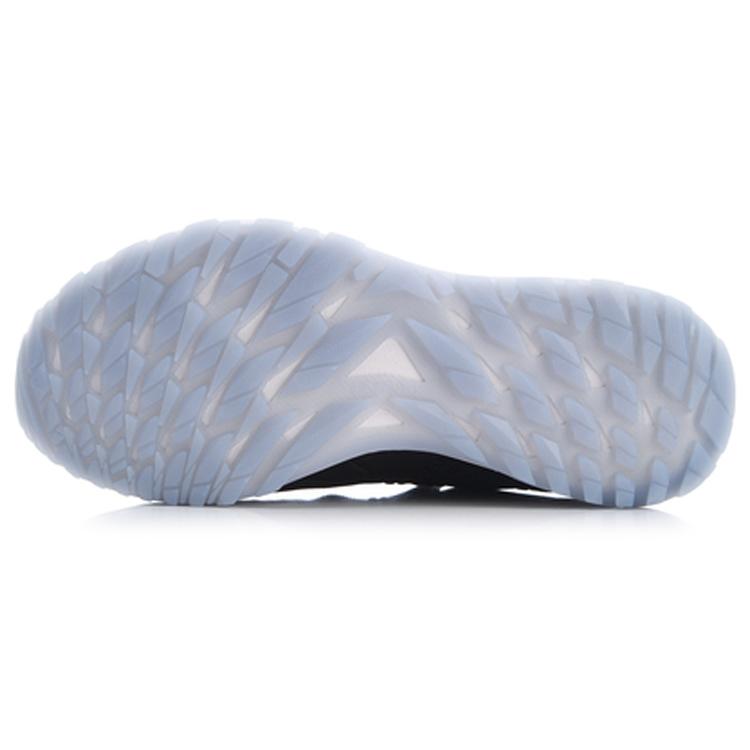 Li Ning Cloud Shield 2018 Water repellent Cushioning Rebound Low top Running Shoes Women's Standard Black ARHN094-1