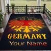 Custom Text Printed Rug Eintracht Frankfurt Non Slip Floor Carpet For Home Room Decor