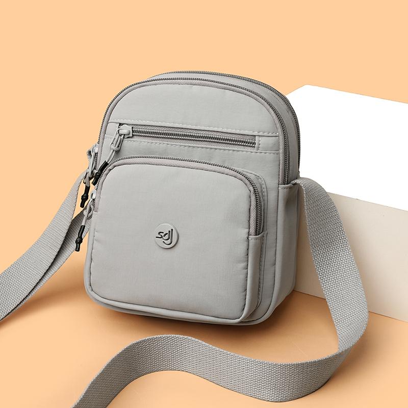 Multi-layer Multi-functial Single-shoulder Bag - Stylish Crossbody Bag Made of Women's Oxford Fabric - Suitable for Travel and