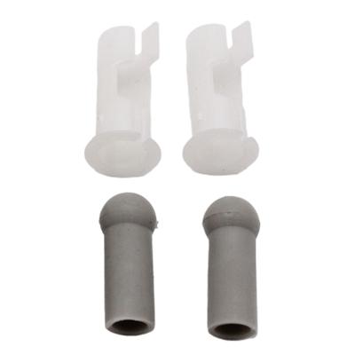 Sun Visor Support End Rubber Tips- & Plastic Bushings Kit for 64-81 GM Models Car Repairing Part Replacement Accessories