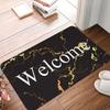 Marble Ink Texture Welcome Entrance Doormat Home Decor Kitchen Hallway Runners Rugs Bathroom Non-slip Floor Mat Indoor Doormat