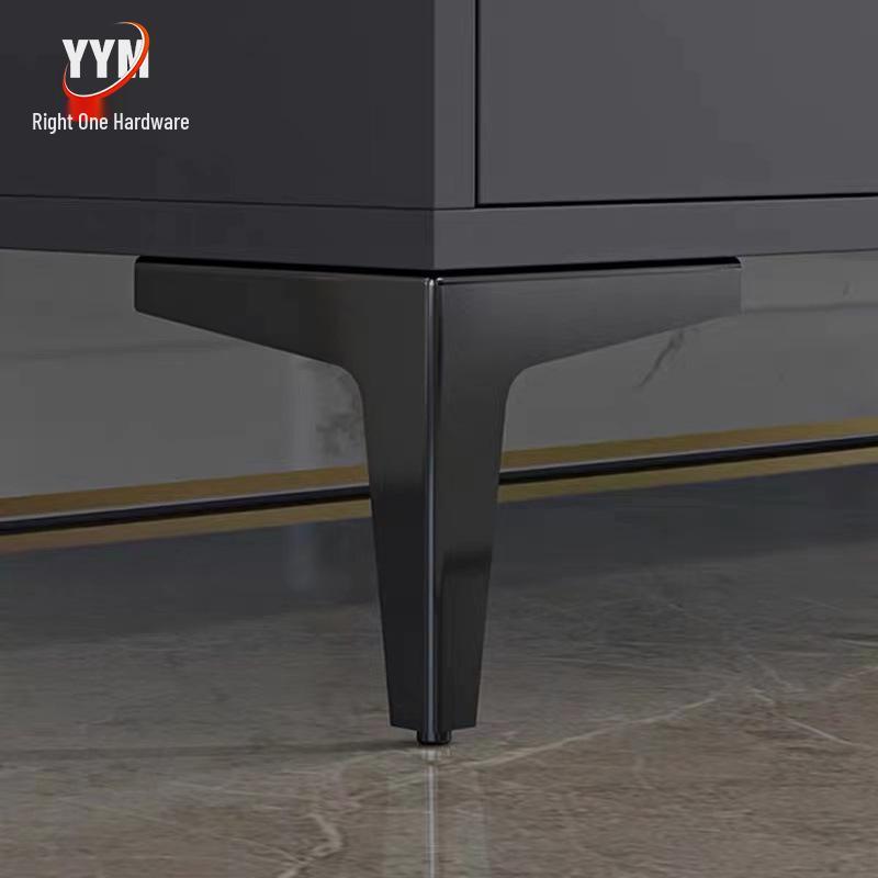 Verdickte Metall-Dreizack-Möbelfüße für Tische, Sofas, TV-Schränke und Nachttische