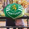 SCP Portugal: Green Gold Pride Folding umbrella travel Portable light outdoor Three folds