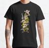 Lucky Luke Cartoon Daltons Tshirt Retro T Shirt Grunge Clothing Harajuku Anime Shirt Ropa Hombre Roupas Masculinas Camisetas