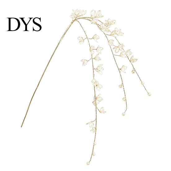 Winter Wedding Decor Faux Crystal Christmas Tree Picks, Acrylic White Glitter Sprays for Holiday And DIY Arrangements Wreath Centerpieces, Faceted