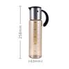 Automatic Open Close Oil Bottle Glass Condiment Bottle Heat Resistant Kitchen Oil Dispenser