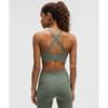 Lululemon Flexyflex StrAppy YogA BrA  Light Support  A C Cups Willow leAf