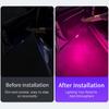 Car Door Safety Light Wireless LED Signal Lamp Lights Colorful Flashing Car Interior Atmosphere Lights For Anti Rear-end