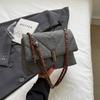 Bag women's autumn and winter new simple and fashionable large-capacity shoulder messenger chain small square bag