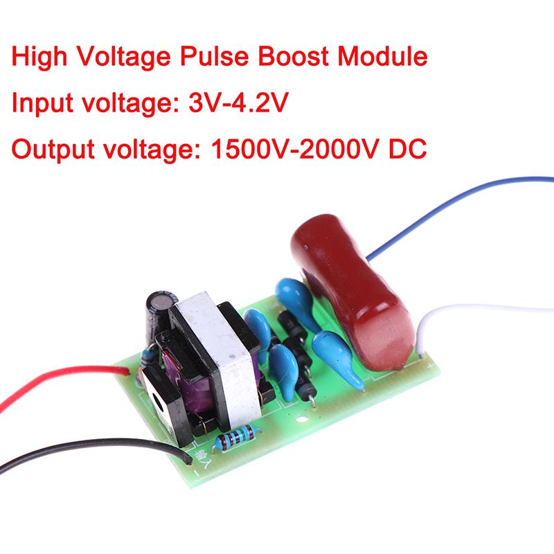 Dc-Dc 3V-4.2V 3.7V Step-Up To 1500V-2000V 1800V High Voltage Pulse Boost Module