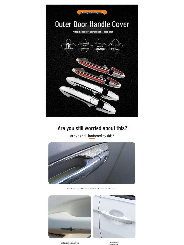 Mazda2 DJ Door Handle Protection Stickers (2015-2024)