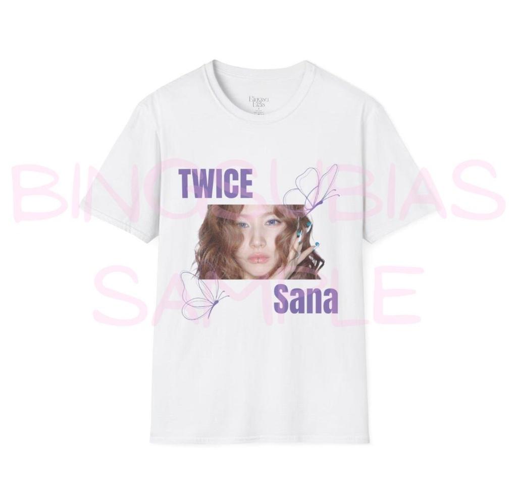 K-Pop Inspired Twice T-Shirt | Sana Ver. | Bloom Theory Line