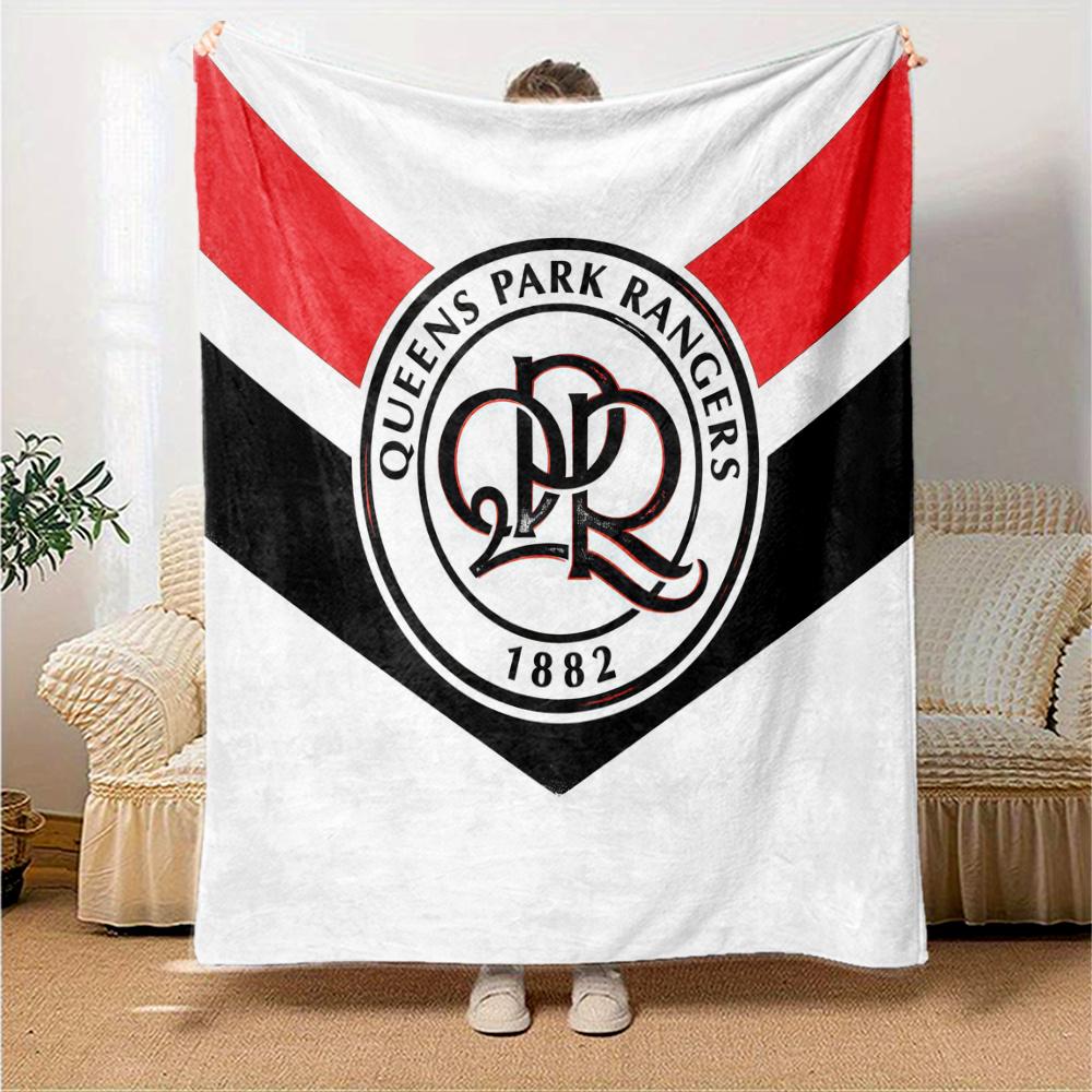Queens Park Rangers QPR Flannel Blanket, High quality Comfortable for All Seasons, Home Decor, Warmth and Comfort