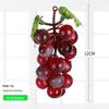 Kids' Educational Toys: Simulated Fruits - Grapes, Persimmons, Apples, Bananas - for Play, Decor, and Props