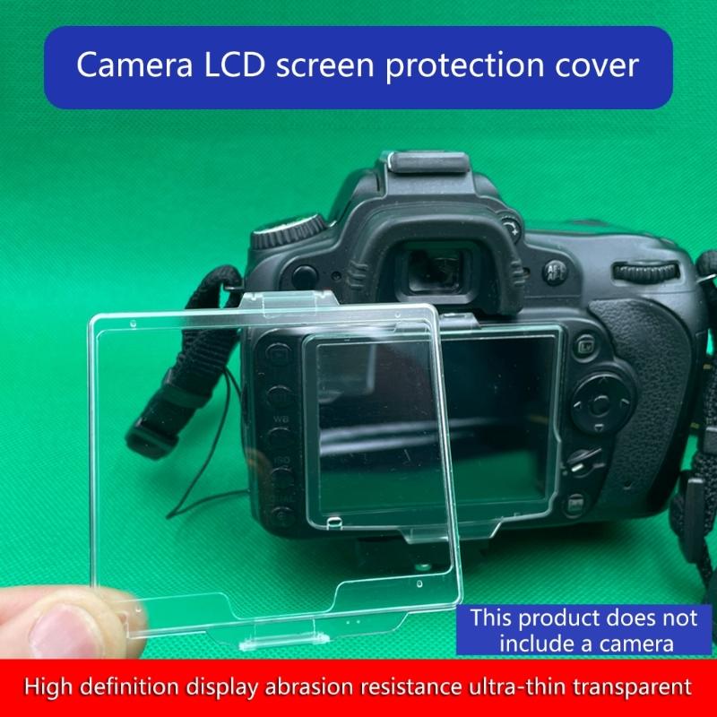 Cubiertas Protectoras de Pantalla LCD Dura Escudo Accesorios para Cámara DSLR D80 Protector de Pantalla Transparente Reemplazo