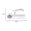 Corner Scrubber Brush V Shape  S Mirror Water Wiper Scrape and Brush for Shower Bathroom Tiles Kitchen Household