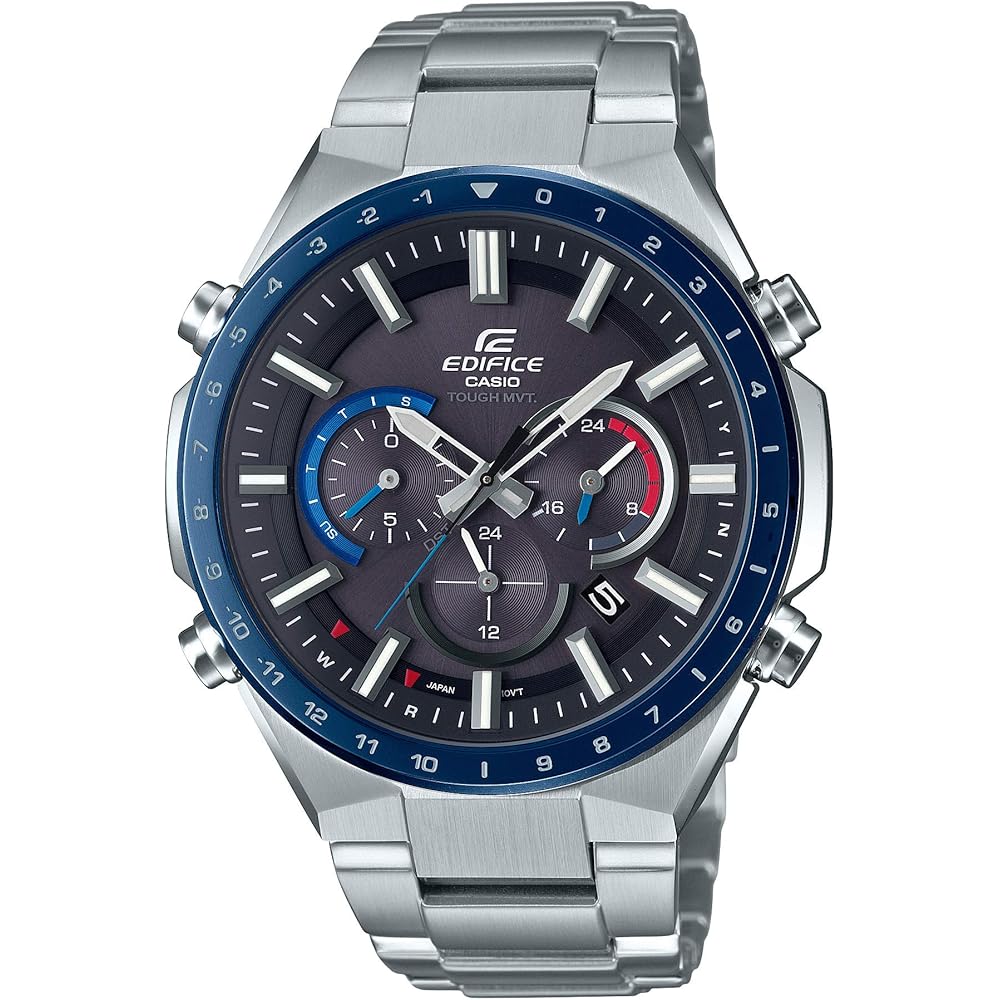 [Casio] Часы Edifice [Оригинал для внутреннего рынка] Радиоуправляемые на солнечной батарее EQW-T660DB-1BJF Мужские Серебристые