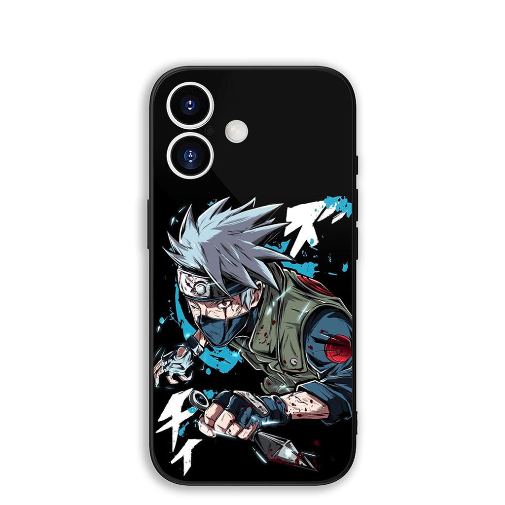 for Samsung Galaxy S22 S21 S20 Fe Ultra S9 Plus + A13 A22 M21 M31 M55 M15 Phone Case Uchiha Sasuke Akatsuki Narutos Kakashi