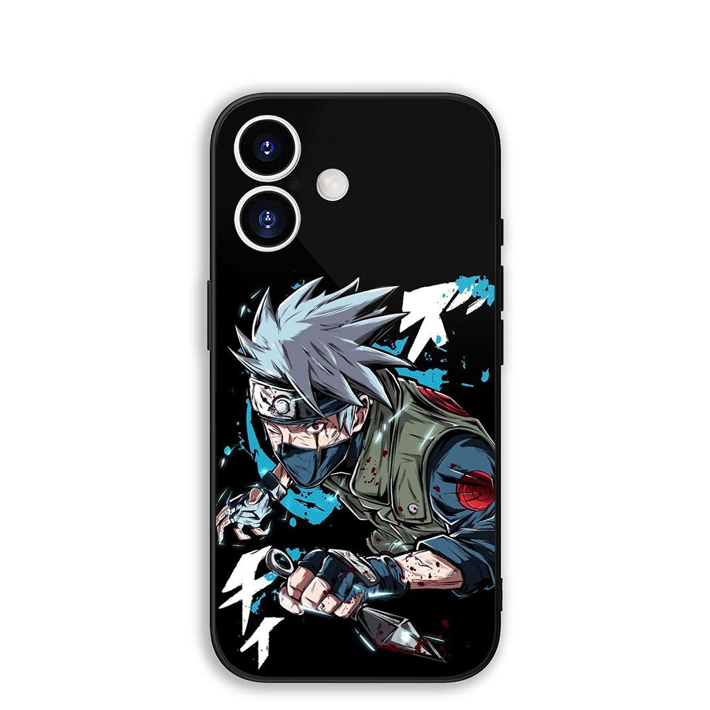 

for Samsung Galaxy Note 20 Ultra 10 8 9 S10 Plus Lite S8 A70 A24 A25 A37 A57 A51 A7 Case Uchiha Sasuke Akatsuki Narutos Kakashi Galaxy A37